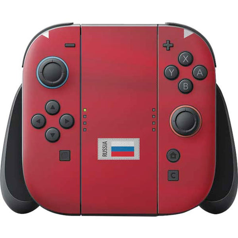 Russia Soccer Flag Nintendo Skins